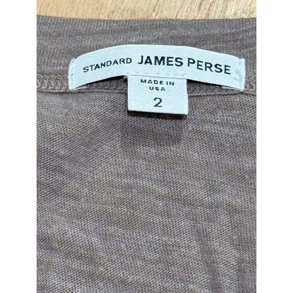 (M) James Perse $90 Tee Shirt in Fawn Medium - Picture 4 of 5
